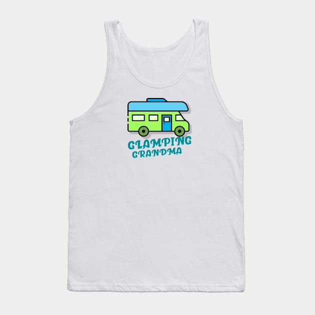 Glamping Grandma Tank Top by Mountain Morning Graphics